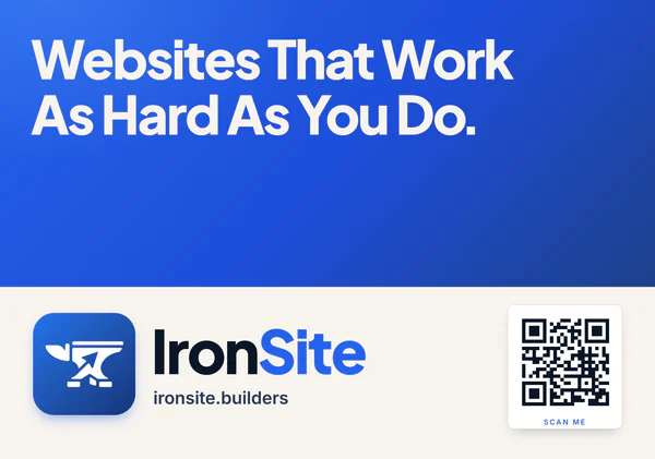 IronSite Builders ad skin